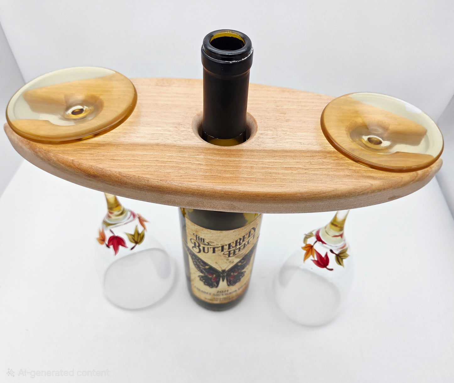 Maple Wine Caddy