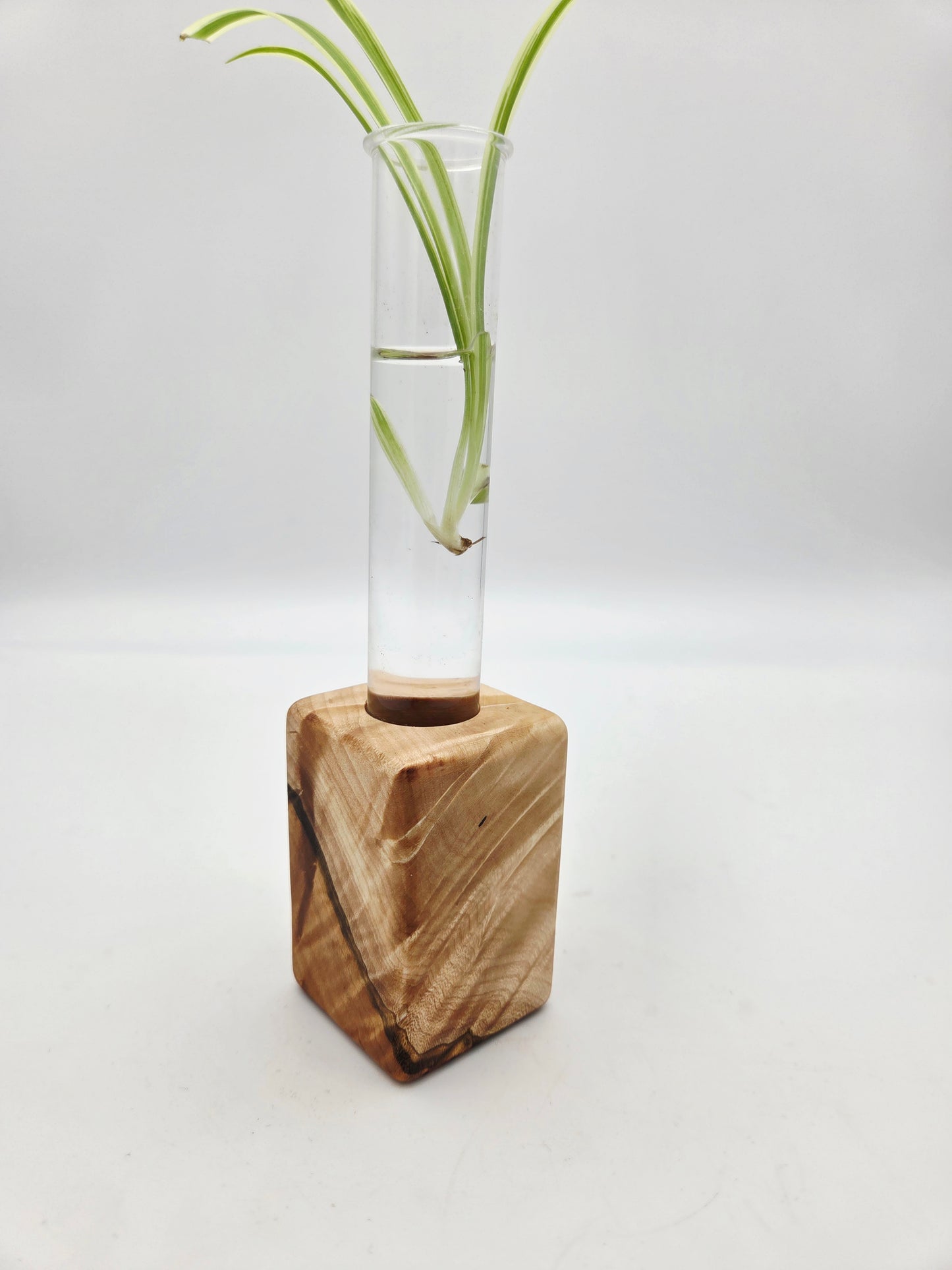 Curly Maple Bud Vase Block