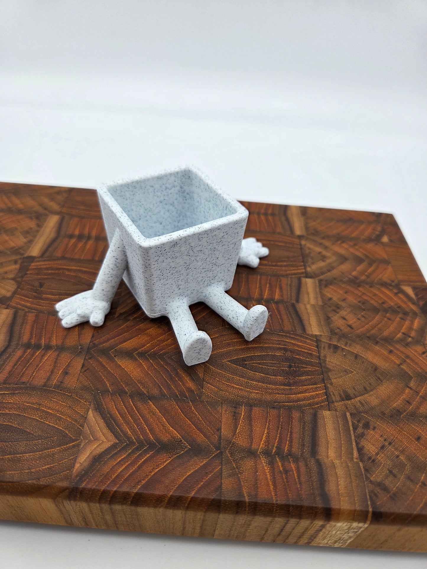 Small sitting succulent planter