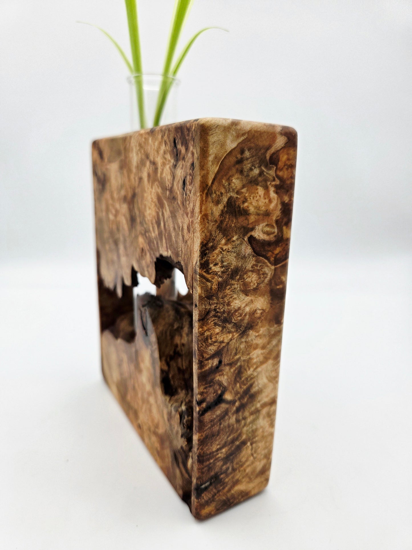 Maple Burl Bud Vase