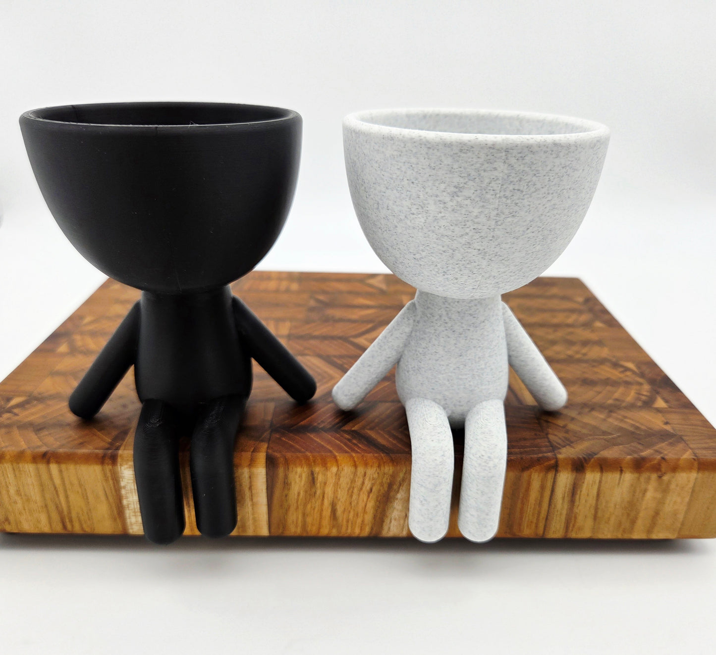 Seated Person Succulent Planter