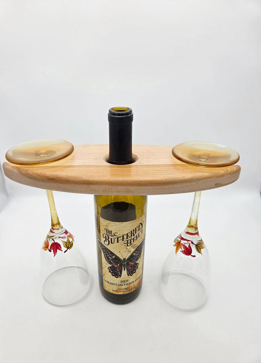 Maple Wine Caddy