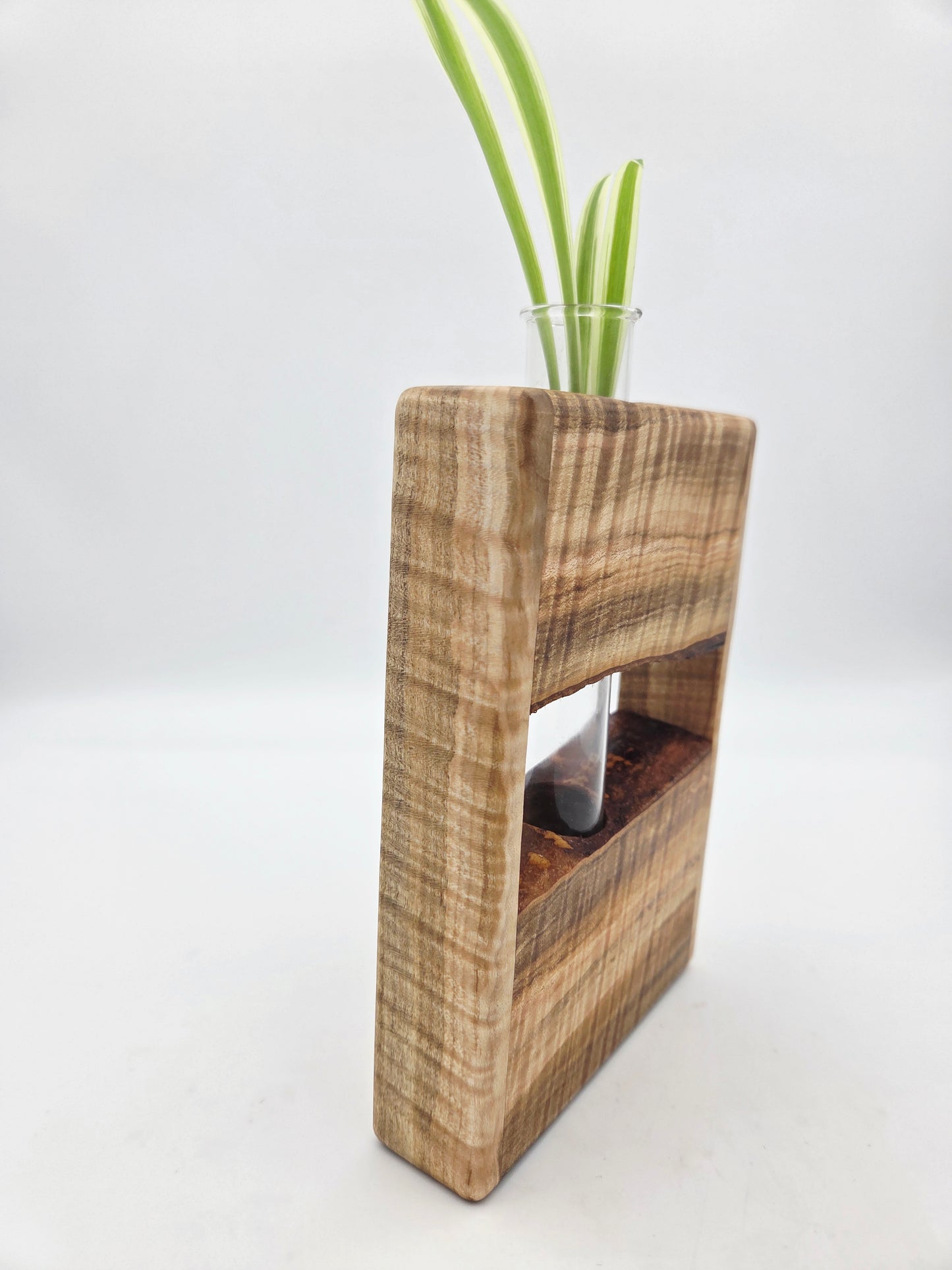 Curly Maple Bud Vase