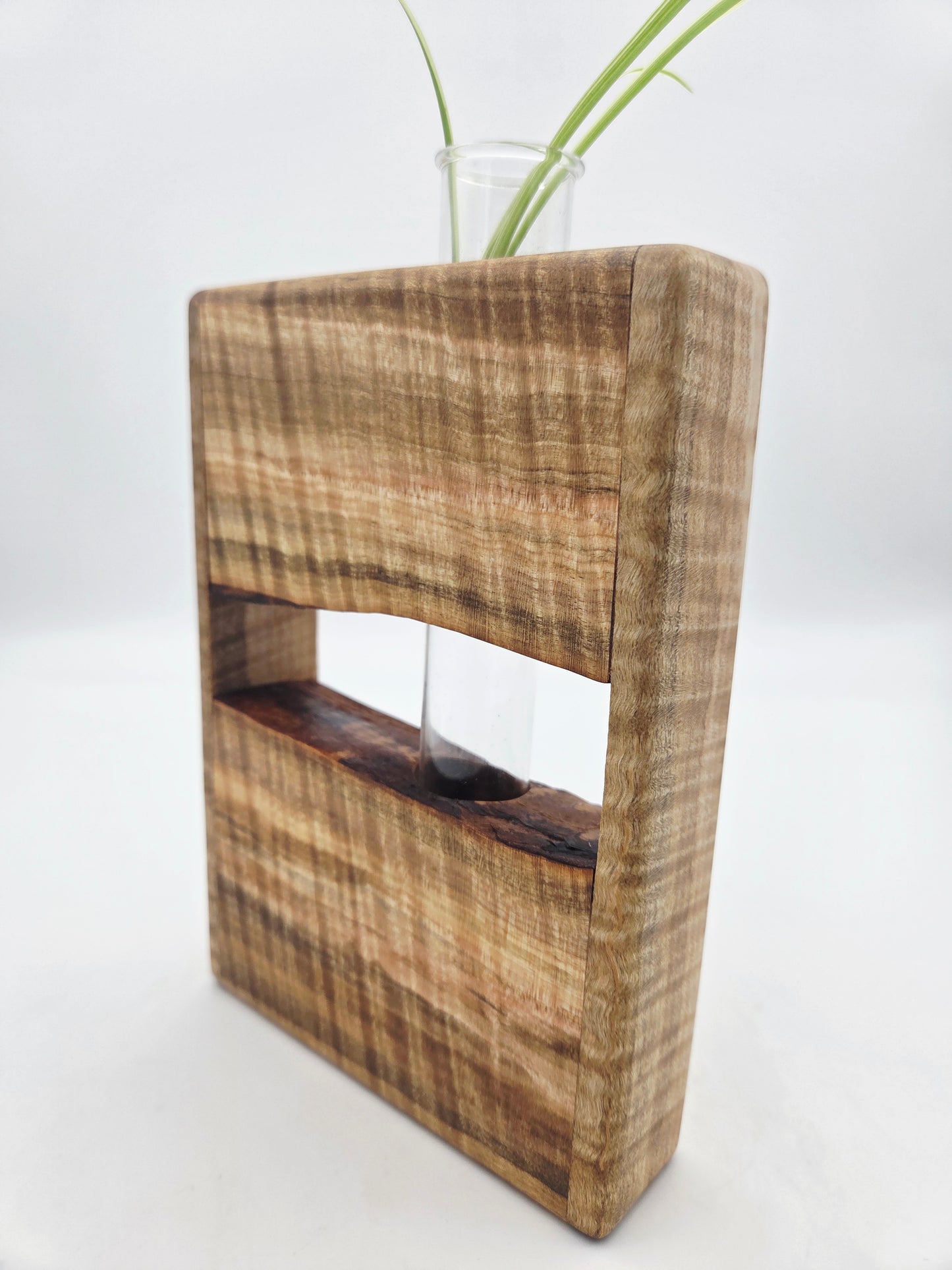 Curly Maple Bud Vase